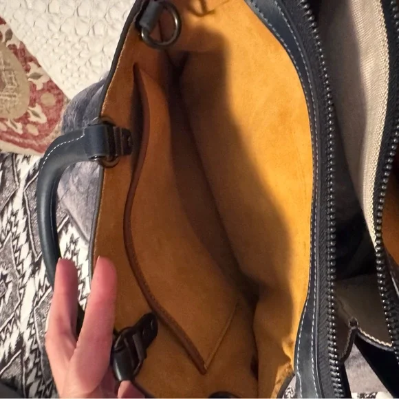 Coach Rogue in Colorblock Washed Chambray - Picture 7 of 14